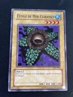 CARTE YU-GI-OH! ETOILE DE MER CUIRASSEE LDD-F094 EXCELLENT ETAT FR - Image 1