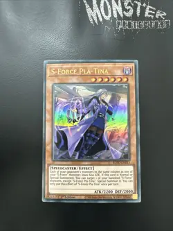 YUGIOH S-FORCE PLA-TINA ULTRA RARE BLVO-EN015 1ST EDITION - Image 1