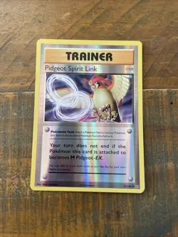Pokemon Evolutions - Trainer Pidgeot Spirit Link 81/108 Pokemon Card 2016 - Image 1