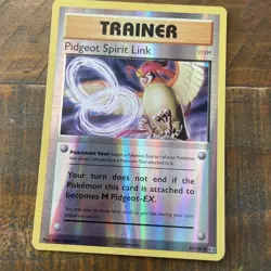 Pokemon Evolutions - Trainer Pidgeot Spirit Link 81/108 Pokemon Card 2016 - Image 2