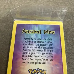 Sealed Ancient Mew Pokemon TCG Promo Card Double Holo Foil Rare 1999-2000 - Image 4