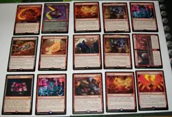 33x Magic the Gathering Red Rare card lot - Image 2