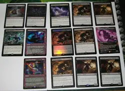 32x Magic the Gathering Black Rare card lot - Image 2