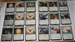 37x Magic the Gathering White Rare card lot - Image 1