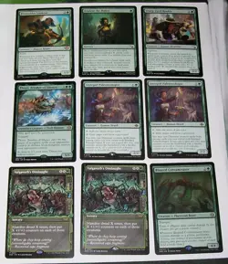 41x Magic the Gathering Green Rare card lot - Image 2
