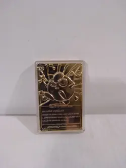 POKEMON LIMITED EDITION 23K GOLD PLATED TRADING CARD - JIGGLYPUFF - Image 3