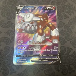 Pokemon TCG Heatran v Astral Radiance Holo Full Art Ultra Rare Card 165/189 - Image 1