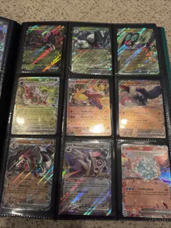 75 EX POKEMON DOUBLE RARE and PROMO CARD LOT BINDER Great Value NM Collection - Image 3