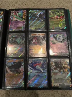 75 EX POKEMON DOUBLE RARE and PROMO CARD LOT BINDER Great Value NM Collection - Image 5