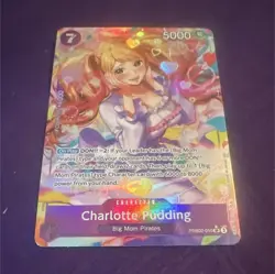 Bandai Charlotte Pudding Premium Booster The Best PRB02-010 SR Alt Art Holo Eng - Image 1