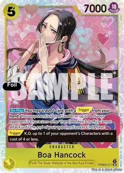 Boa Hancock [PRB-02 - PRB02-017] - NM [Foil] TCG One Piece - Image 1