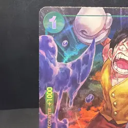 Monkey D Luffy OP16-034 Alternate Art The Time of Battle One PIece English Card - Image 3