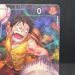 Monkey D Luffy OP16-034 Alternate Art The Time of Battle One PIece English Card - Image 4