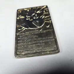 Pokemon 23k Gold Plated Jiggly Puff Trading Card Burger King 1999 Limited Ed - Image 4