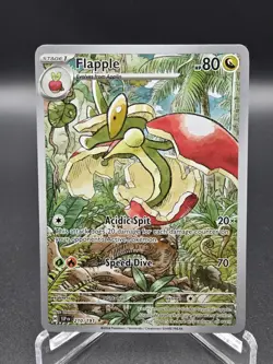 Pokemon TCG Flapple 210/191 Surging Sparks Illustration Rare Holo NM Condition - Image 1