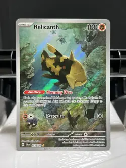 Pokemon Relicanth 173/162 Illustration Rare - Temporal Forces - NM - Image 1