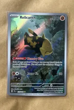 Relicanth Holo Pokemon TCG Sv05: Temporal Forces 173/162 - Image 1