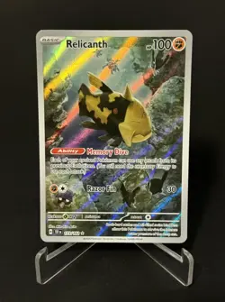 Relicanth - 173/162 Illustration Rare SV05: Temporal Forces NM Pokemon - Image 1