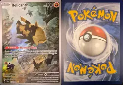 Relicanth 173/162 Illustration Rare Temporal Forces Pokemon Holo Near Mint - Image 1