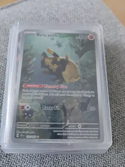 Relicanth Holo Card 173/162 Pokemon TCG Sv05: Temporal Forces NM/M Condition - Image 1