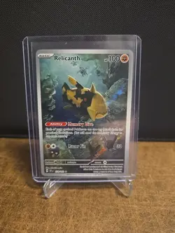 Pokemon Relicanth 173/162 Temporal Forces Scarlet Violet Illustration Rare - Image 1