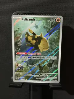 Relicanth 173/162 SV05: Temporal Forces Illustration Rare Pokemon TCG NM English - Image 1