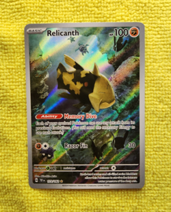 Relicanth 173/162 -Temporal Forces -Illustration Rare - Pokemon TCG - Near Mint - Image 1