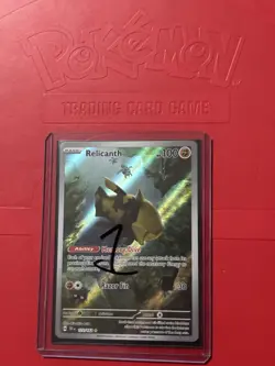 Pokemon TCG Relicanth Temporal Forces Holo Illustration Rare Card 173/162 NM - Image 4