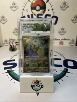 Pokemon TCG Relicanth 173/162 Temporal Forces Illustration Rare Ace 9 - Image 1
