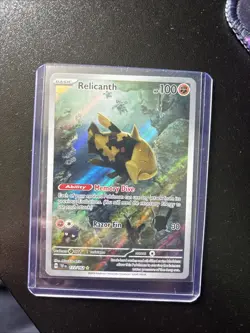 Pokemon TCG Relicanth Temporal Forces Holo Card Illustration Rare 173/162 - Image 1