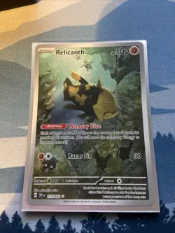 Pokemon TCG Relicanth Temporal Forces Holo Illustration Rare Card 173/162 NM - Image 1
