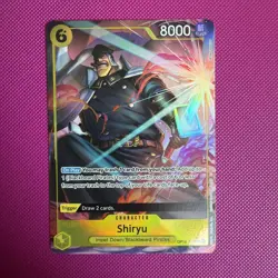 One Piece TCG Shiryu SR Alt Art OP16-108 The Time of Battle English - Image 3