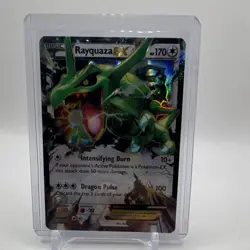 Pokemon Rayquaza EX Holo Ultra Rare Roaring Skies 75/108 HP 170 English - Image 1