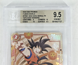 Dragon Ball Super Son Goku Fusion Serial Top Event Winners FP001 BGS 9.5 GM - Image 3