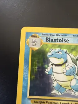 Pokemon TCG Base Set Blastoise Holo Card 2/102 - Image 4