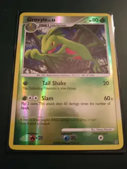 Pokemon TCG Card - Grovyle (2008 Reverse Holo Card 39/100) - Image 1