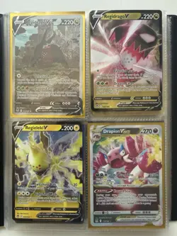 Pokemon Card Binder Lot V VMAX VSTAR Radiant Shiny Holo Japanese 96 Cards - Image 1