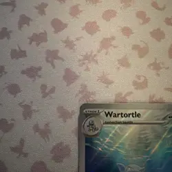 Pokemon TCG Wartortle 171/165 Scarlet & Violet 151 Illustration Rar,NM Condition - Image 5