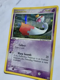 Pokemon TCG Chimecho 12/106 Emerald Reverse Holo Stamp 2005 NM - Image 2