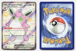 Wigglytuff ex 222/091 Shiny Ultra Rare Paldean Fates Pokemon Holo NM - Image 3