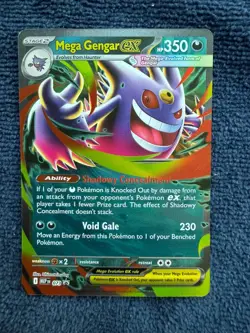 Pokemon TCG: Mega Gengar ex 073 Black Star Promo NEAR MINT! - Image 1