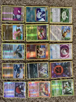 15 Various Holo Pokemon Cards - Image 1