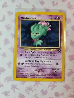 Misdreavus 39/53 Promo Rare WOTC Pokemon Trading Card Game LP/NM - Image 1