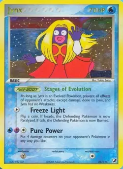 POKEMON JYNX HOLOFOIL SPECIAL (EX UNSEEN FORCES) - Image 1