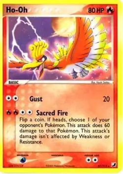 POKEMON HO-OH (EX UNSEEN FORCES) - Image 1