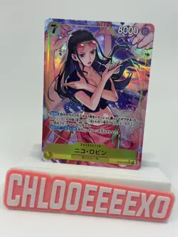 Nico Robin (Alt Art) EB03-055 SR ONE PIECE Heroines Edition Japanese Near Mint - Image 1