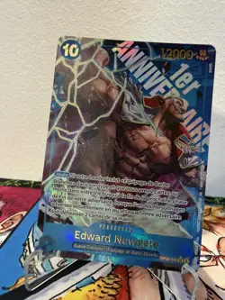 One Piece Card TCG Edward Newgate OP08-043 1er Anniversaire FR - Image 2