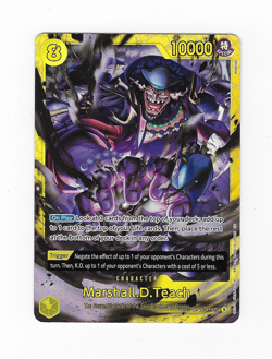 Marshall.D.Teach OP16-119 The Time of Battle Foil One Piece SEC ENG - Image 1