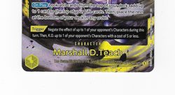 Marshall.D.Teach OP16-119 The Time of Battle Foil One Piece SEC ENG - Image 4