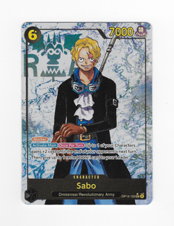 One Piece TCG Sabo SEC Alternate Alt Art OP 13-120 SEC English - Image 1